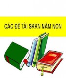 Sáng kiến kinh nghiệm Mầm non: Một số biện pháp nâng cao chất lượng giáo dục lễ giáo cho trẻ 4-5 tuổi lớp chồi 1 tại trường Mầm non Hoa Pơ Lang