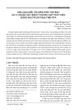 Hiệu quả điều trị viêm phổi thở máy do vi khuẩn gây bệnh thường gặp phát hiện bằng multiplex realtime PCR