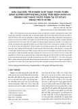 Hiệu quả điều trị nghiện chất dạng thuốc phiện bằng buprenorphine naloxone trên bệnh nhân hiv nghiện chất dạng thuốc phiện tại cơ sở HIV ngoại trú ở Hà Nội