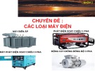 Bài giảng Các loại máy điện