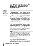 Đánh giá nguy cơ viêm phổi và thực trạng công tác chăm sóc sau mổ trên người bệnh gây mê nội khí quản tại khoa điều trị 1C Bệnh viện Việt đức