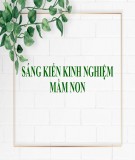 Sáng kiến kinh nghiệm Mầm non: Sáng tạo một số hoạt động khám phá khoa học cho trẻ mẫu giáo nhỡ 4-5 tuổi theo hướng đổi mới hình thức tổ chức