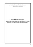 Sáng kiến kinh nghiệm Mầm non: Một số biện pháp nhằm giúp trẻ 4-5 tuổi làm quen làn điệu Dân ca Hò khoan Lệ Thủy