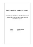 Sáng kiến kinh nghiệm Mầm non: Biện pháp dạy trẻ mẫu giáo lớn biết dành tình yêu thương chia sẻ của bản thân với mọi người và thế giới xung quanh