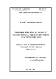 Luận văn Thạc sĩ Tài chính Ngân hàng: Thẩm định tài chính dự án đầu tư mạng di động tại Tập đoàn Bưu chính Viễn Thông Việt nam (VNPT)