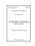 Luận văn Thạc sĩ Quản lý công: Xây dựng đội ngũ cán bộ quản lý các Trung tâm Bồi dưỡng chính trị tỉnh Quảng Trị