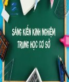 Sáng kiến kinh nghiệm THCS: Vài kinh nghiệm về việc giảng dạy chương trình Ngữ văn địa phương THCS (phần văn)