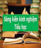 Sáng kiến kinh nghiệm Tiểu học: Một số giải pháp phát triển văn hóa đọc tại trường Tiểu học Tây Phong