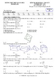 Đề kiểm tra 1 tiết Hình học chương 1 lớp 12 năm 2019-2020 - THPT Quang Phục