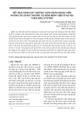 Kết quả khảo sát ngừng tuần hoàn ngoại viện không do chấn thương tại bốn bệnh viện ở Hà Nội theo mẫu Utstein