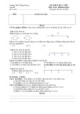 Đề kiểm tra 1 tiết Hình học lớp 6 có đáp án - THCS Hồng Phong