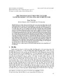 Thực trạng đào tạo cử nhân công tác xã hội tại trường Đại học Y tế Công cộng: Một số khuyến nghị