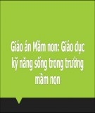 Giáo án Mầm non: Giáo dục kỹ năng sống trong trường mầm non