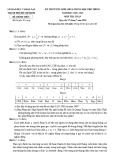 Đề thi vào lớp 10 môn Toán năm 2020-2021 có đáp án - Sở GD&ĐT TP.HCM