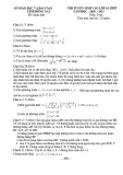 Đề thi vào lớp 10 môn Toán năm 2020-2021 có đáp án - Sở GD&ĐT Đồng Nai