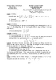 Đề thi vào lớp 10 môn Toán năm 2020-2021 có đáp án - Sở GD&ĐT Thanh Hóa