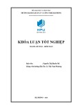 Khóa luận tốt nghiệp Kế toán – Kiểm toán: Hoàn thiện công tác kế toán thanh toán với người mua, người bán tại Công ty cổ phần thương mại Quế Phòng