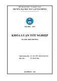 Khóa luận tốt nghiệp Kỹ thuật môi trường: Đánh giá hiện trạng môi trường nước nuôi trồng thủy sản ven biển cửa sông Lạch Tray, Đồ Sơn; Cát Bà, Cát Hải, Hải Phòng