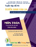 Tuyển tập đề thi tuyển sinh vào lớp 10 môn Toán từ năm 2000 đến năm 2020 - Tỉnh Hòa Bình (Có đáp án và lời giải chi tiết)