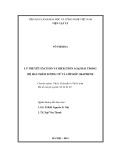 Luận án Tiến sĩ Vật lý: Lý thuyết Exciton và Biexciton loại hai trong hệ hai chấm lượng tử và lớp kép graphene