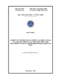 Luận văn Thạc sĩ Vật lý: Nghiên cứu mở rộng băng thông cận hồng ngoại của Thulium trong vật liệu gốm thủy tinh Tellurite ứng dụng cho bộ khuếch đại sợi quang TDFA