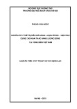 Luận án Tiến sĩ Kỹ thuật cơ khí động lực: Nghiên cứu thiết bị biến đổi năng lượng sóng - Điện ứng dụng cho khai thác năng lượng sóng tại vùng biển Việt Nam