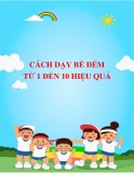 Cách dạy bé đếm từ 1 đến 10 hiệu quả