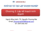 Bài giảng Khởi sự và tạo lập doanh nghiệp: Chương 3 - TS. Nguyễn Phương Mai