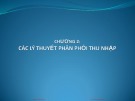 Bài giảng Lợi ích kinh tế và quan hệ phân phối thu nhập ở Việt Nam – Chương 2