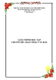 Giáo trình học tập chuyên đề: Soạn thảo văn bản - Trung tâm Tin học Sao Việt Biên Hòa