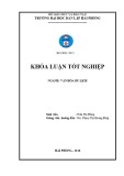 Khóa luận tốt nghiệp Văn hóa du lịch: Khai thác các công trình kiến trúc liên quan đến Công giáo trên địa bàn tỉnh Nam Định và Ninh Bình phục vụ phát triển du lịch