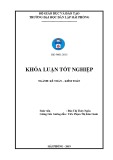 Khóa luận tốt nghiệp Kế toán - Kiểm toán: Hoàn thiện công tác lập và phân tích báo cáo tình hình tài chính tại Công ty cổ phần tư vấn đầu tư Việt Úc