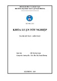 Khóa luận tốt nghiệp Kế toán – Kiểm toán: Hoàn thiện công tác kế toán thanh toán với người mua, người bán tại Công ty TNHH thương mại hoàng Tín Phát