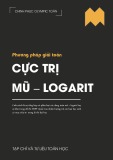 Phương pháp giải toán cực trị mũ – logarit