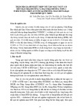 Thăm hộ gia đình kết hợp với tầm soát nguy cơ tiền đái tháo đường và đái tháo đường type 2 ở đối tượng trên 45 tuổi tại phường Trần Hưng Đạo thành phố Quy Nhơn