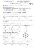 Đề thi học kì 2 môn Toán lớp 10 năm 2019-2020 có đáp án – Trường THPT Ngô Gia Tự