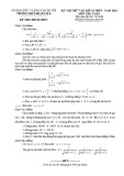 Đề thi thử vào lớp 10 môn Toán năm 2020 có đáp án - Trường THPT Hoàng Mai