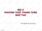 Bài giảng Thanh toán quốc tế: Bài 5 - ThS. Nguyễn Thị Lan Hương