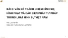 Bài giảng Luật Hình sự: Bài 6 - ThS. Lưu Hải Yến