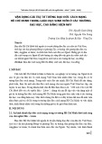 Vận dụng giá trị tư tưởng đạo đức cách mạng Hồ Chí Minh trong giáo dục sinh viên ở các trường đại học, cao đẳng hiện nay