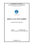 Khóa luận tốt nghiệp Kế toán – Kiểm toán: Hoàn thiện công tác lập và phân tích báo cáo tình hình tài chính tại Công ty TNHH thương mại Hà Vương