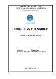 Khóa luận tốt nghiệp Kế toán – Kiểm toán: Hoàn thiện công tác kế toán tiền lương và các khoản trích theo lương tại chi nhánh Công ty cổ phần thương mại bia Sài Gòn đông bắc tại Hải Phòng