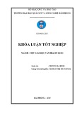 Khóa luận tốt nghiệp Việt Nam học: Tìm hiểu tín ngưỡng thờ mẫu tại đền Đồng Bằng - Thái Bình để phục vụ phát triển du lịch văn hóa tâm linh