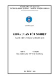 Khóa luận tốt nghiệp Việt Nam học: Thực trạng và giải pháp khai thác lễ hội đền Nghè phục vụ du lịch tại thành phố Hải Phòng