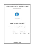 Khóa luận tốt nghiệp Việt Nam học: Giải pháp nâng cao chất lượng dịch vụ vui chơi giải trí tại khu du lịch quốc tế Tuần Châu Hạ Long