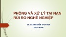 Bài giảng Phòng và xử lý tai nạn rủi ro nghề nghiệp