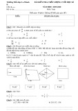 Đề thi học kì 2 môn Toán lớp 4 năm 2019-2020 có đáp án - Trường Tiểu học La Thành