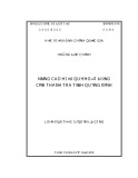 Luận văn Thạc sĩ Quản lý công: Nâng cao hiệu quả hoạt động của Thanh tra tỉnh Quảng Bình