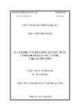 Tóm tắt Luận văn Thạc sĩ Quản lý công: Bồi dưỡng cán bộ chính quyền cấp xã huyện Lệ Thủy, tỉnh Quảng Bình