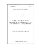 Luận văn Thạc sĩ Quản lý công: Thực hiện chương trình xây dựng nông thôn mới ở các xã, huyện Bố Trạch, tỉnh Quảng Bình